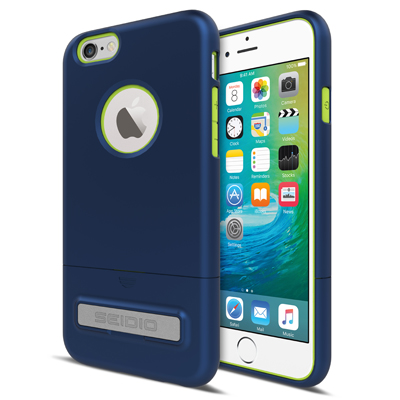 SURFACE (New) with Metal Kickstand - Royal Blue/Green, iPhone 6/6s